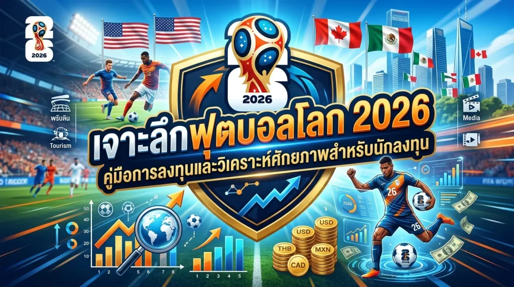 เจาะลึกฟุตบอลโลก 2026: คู่มือการลงทุนและวิเคราะห์ศักยภาพสำหรับนักลงทุน