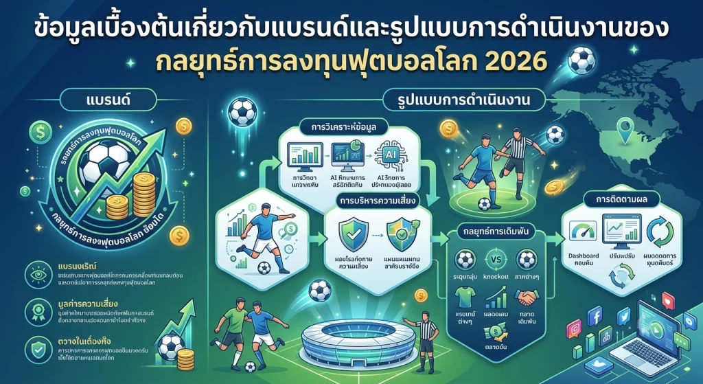 กลยุทธ์การลงทุนฟุตบอลโลก 2026