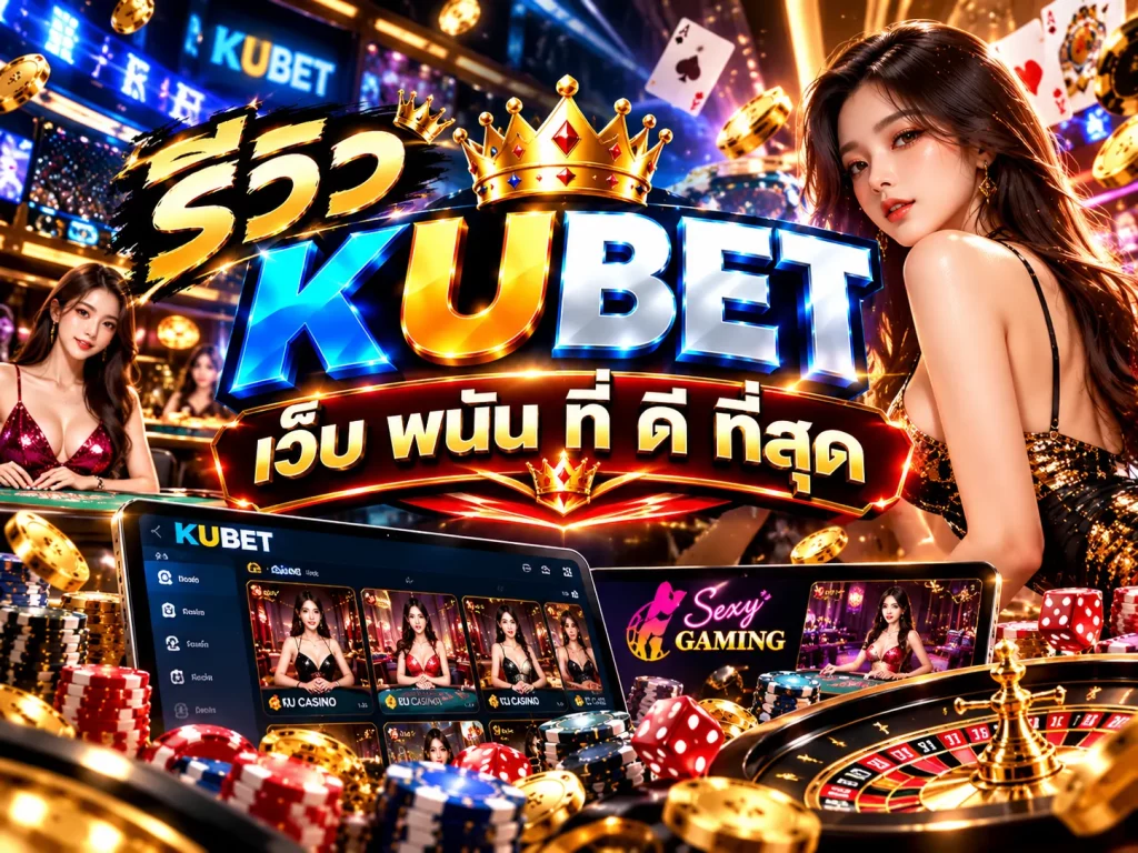 รีวิว KUBET เว็บ พนัน ที่ ดี ที่สุด พร้อมสัมผัสประสบการณ์ KU CASINO และ sexy gaming ระดับพรีเมียม