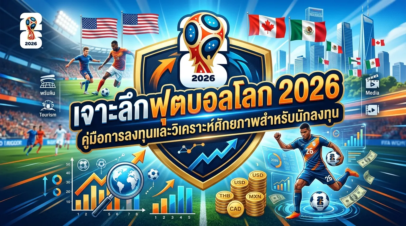 เจาะลึกฟุตบอลโลก 2026: คู่มือการลงทุนและวิเคราะห์ศักยภาพสำหรับนักลงทุน